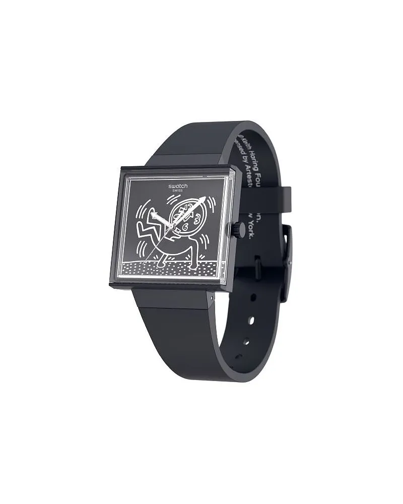 Swatch Unisexuhr 2410 SWATCH BREAK FREE Schwarz