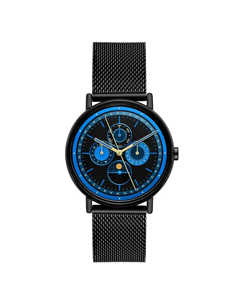 Skagen Herrenuhr Signatur Schwarz