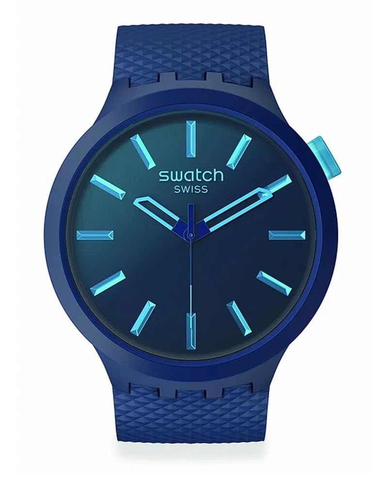 Swatch Unisexuhr Blau