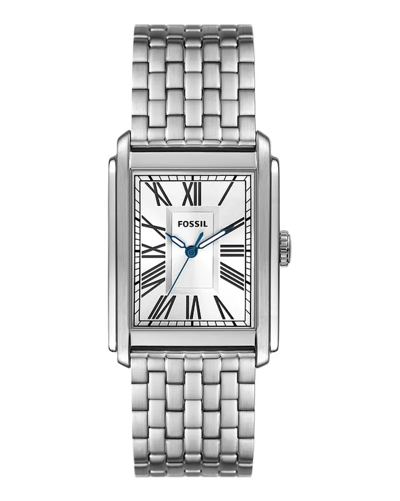 Fossil Herrenuhr CARRAWAY Silber
