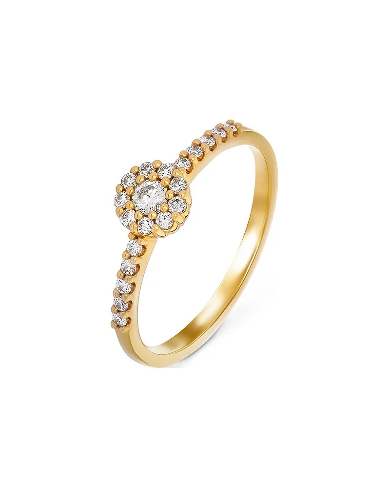 VALERIA Damenring Gelbgold