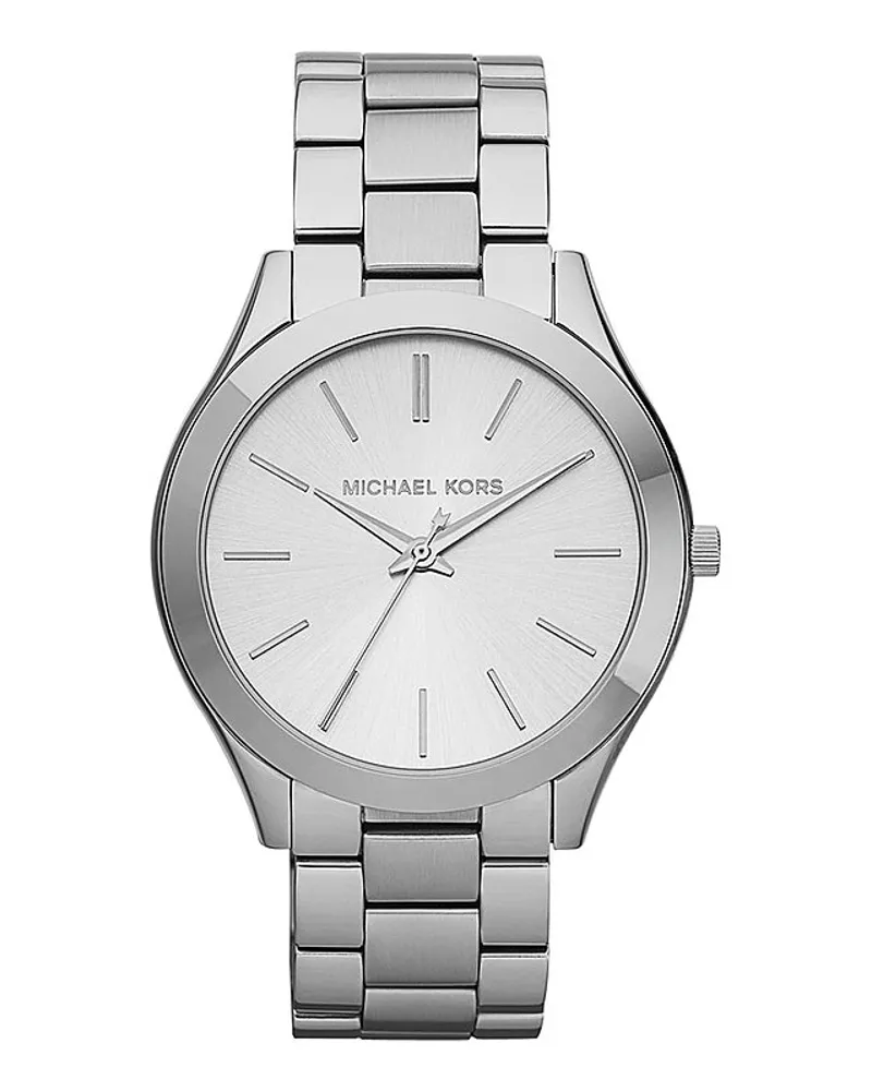 Michael Kors Damenuhr Runway Slim Silber