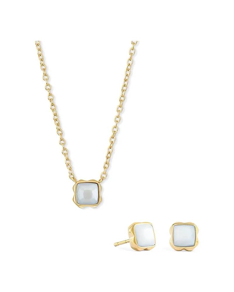Coeur de Lion Schmuck-Set Weiß