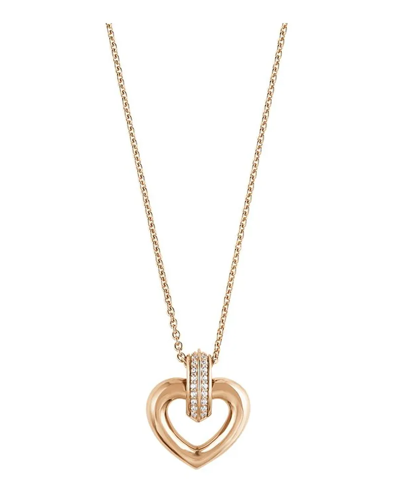 JETTE Kette STRONG HEART Roségold
