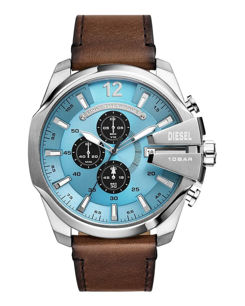 Diesel Chronograph MEGA CHIEF Silber