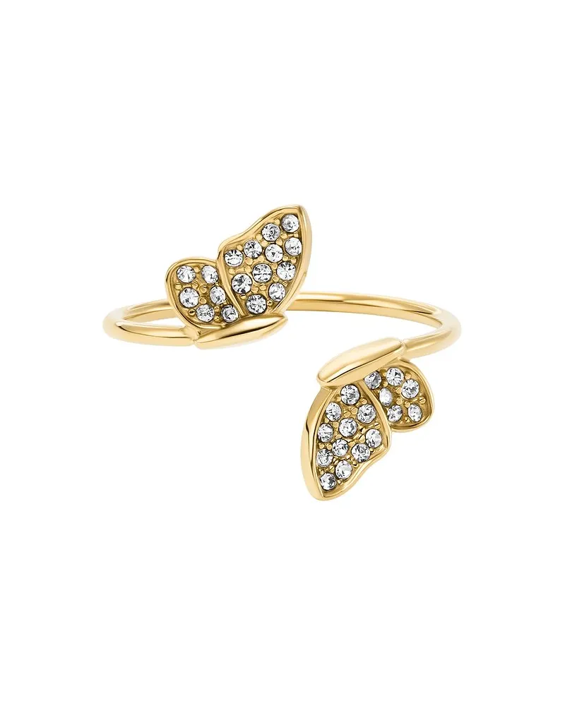 Fossil Damenring Sutton Gold