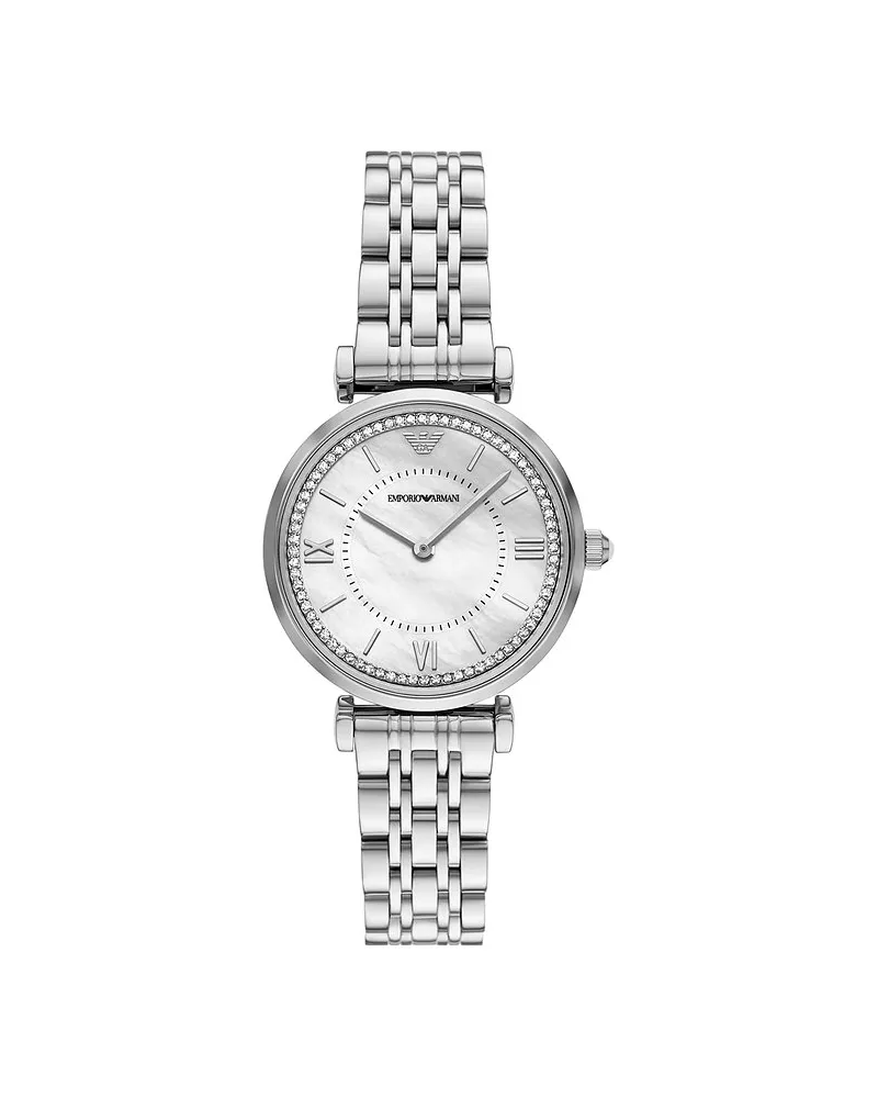 Emporio Armani Damenuhr Silber