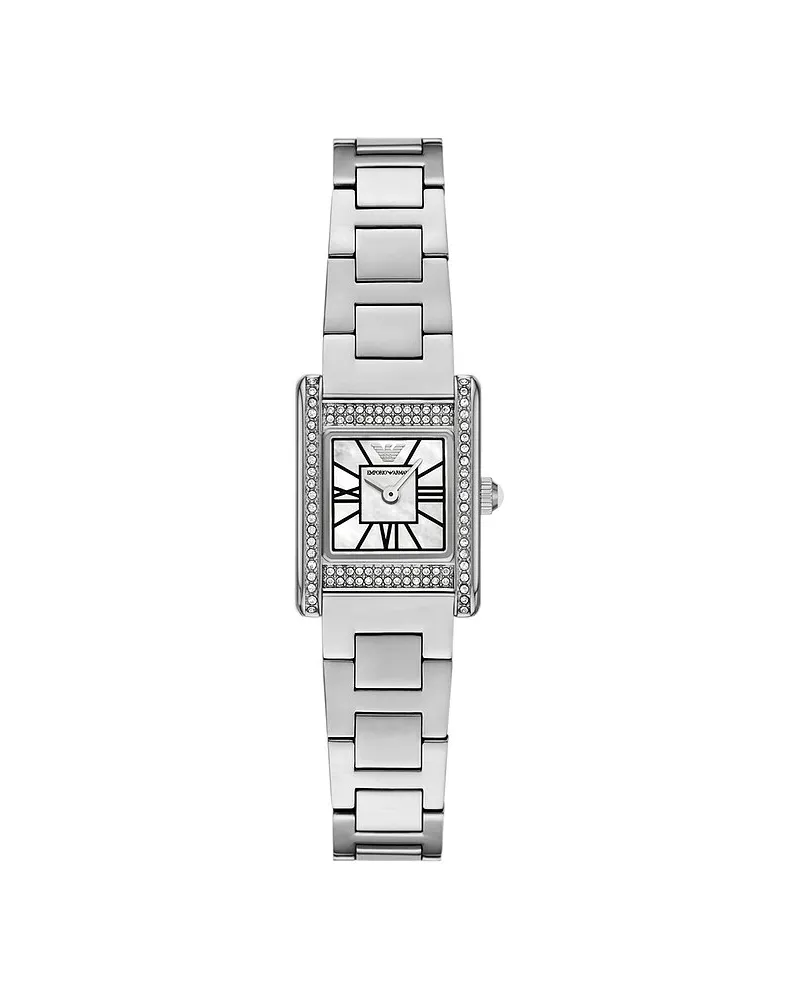 Emporio Armani Damenuhr Silber