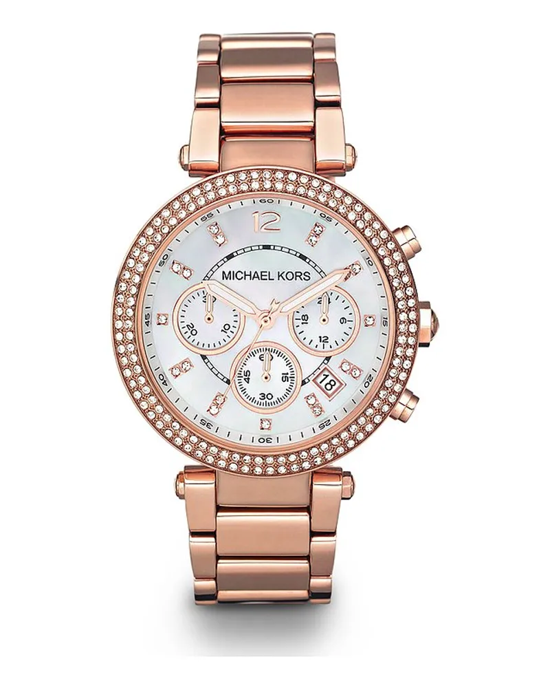 Michael Kors Chronograph Parker Roségold