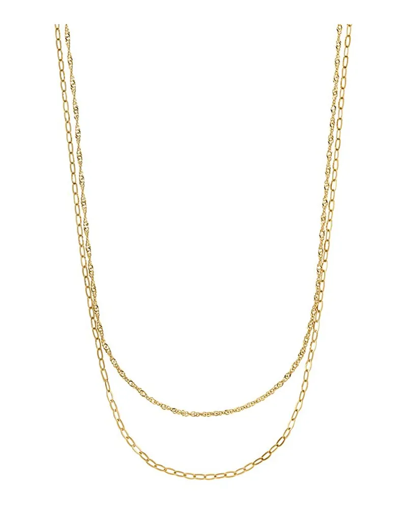 FAVS. Kette Gelbgold