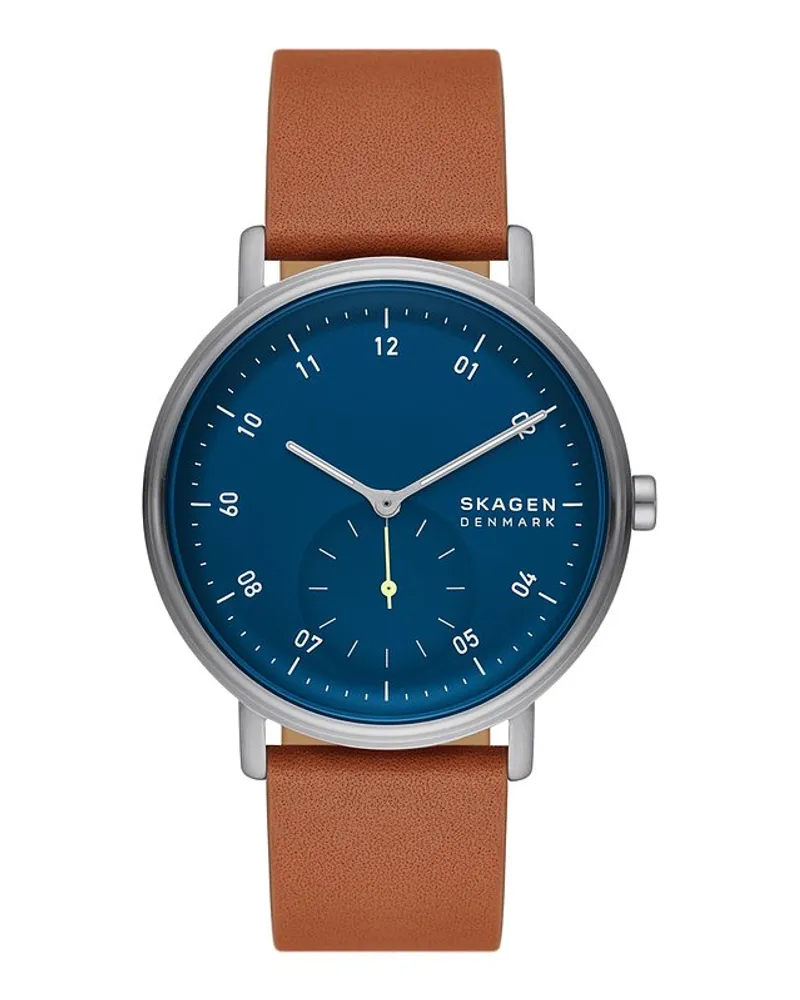 Skagen Herrenuhr KUPPEL Silber