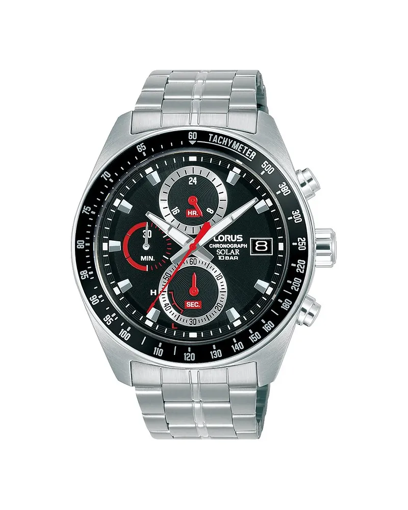 Lorus Chronograph Sports-Solar Silber