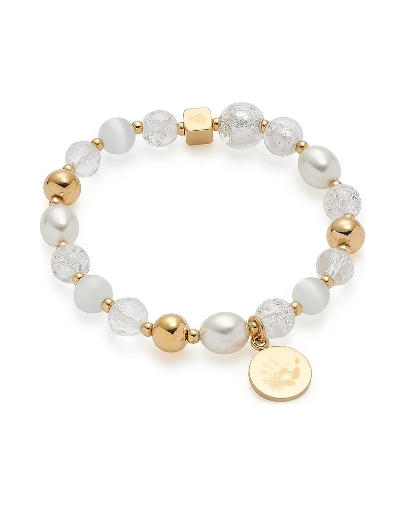 Leonardo Armband Weiß