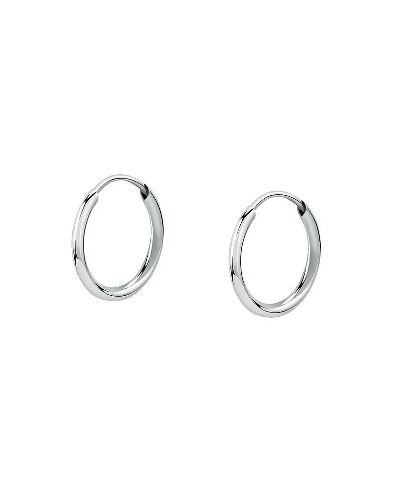 VALERIA Creolen Weißgold