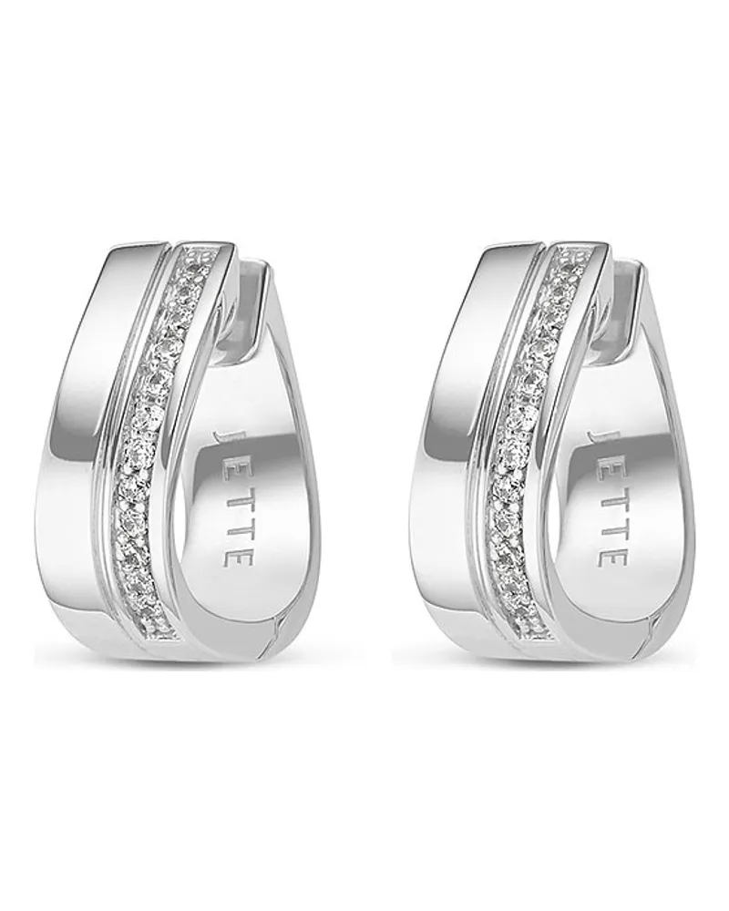 JETTE Creolen ENDLESS Silber
