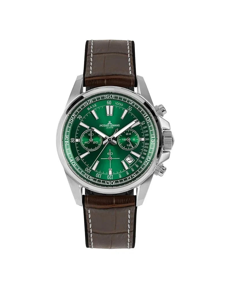 Jacques Lemans Chronograph Sport Silber
