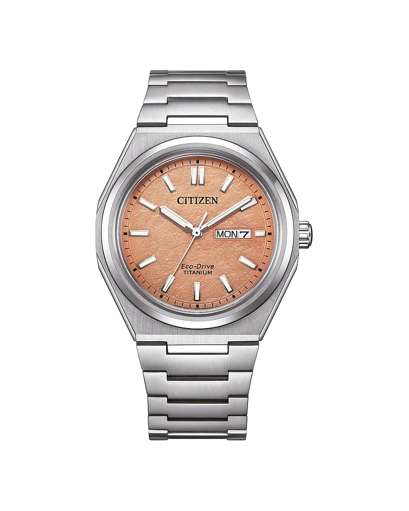 Citizen Herrenuhr Super Titanium Silber