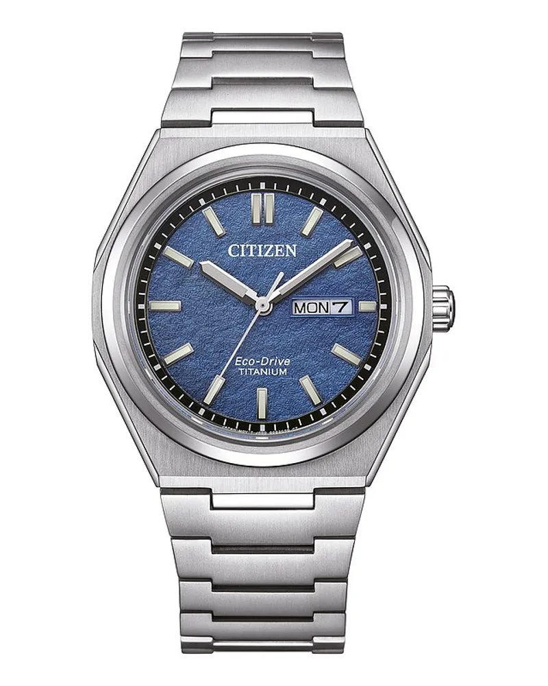 Citizen Herrenuhr Super Titanium Silber