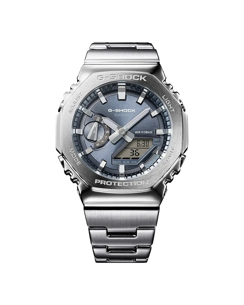 Casio Herrenuhr G-Shock Classic Silber