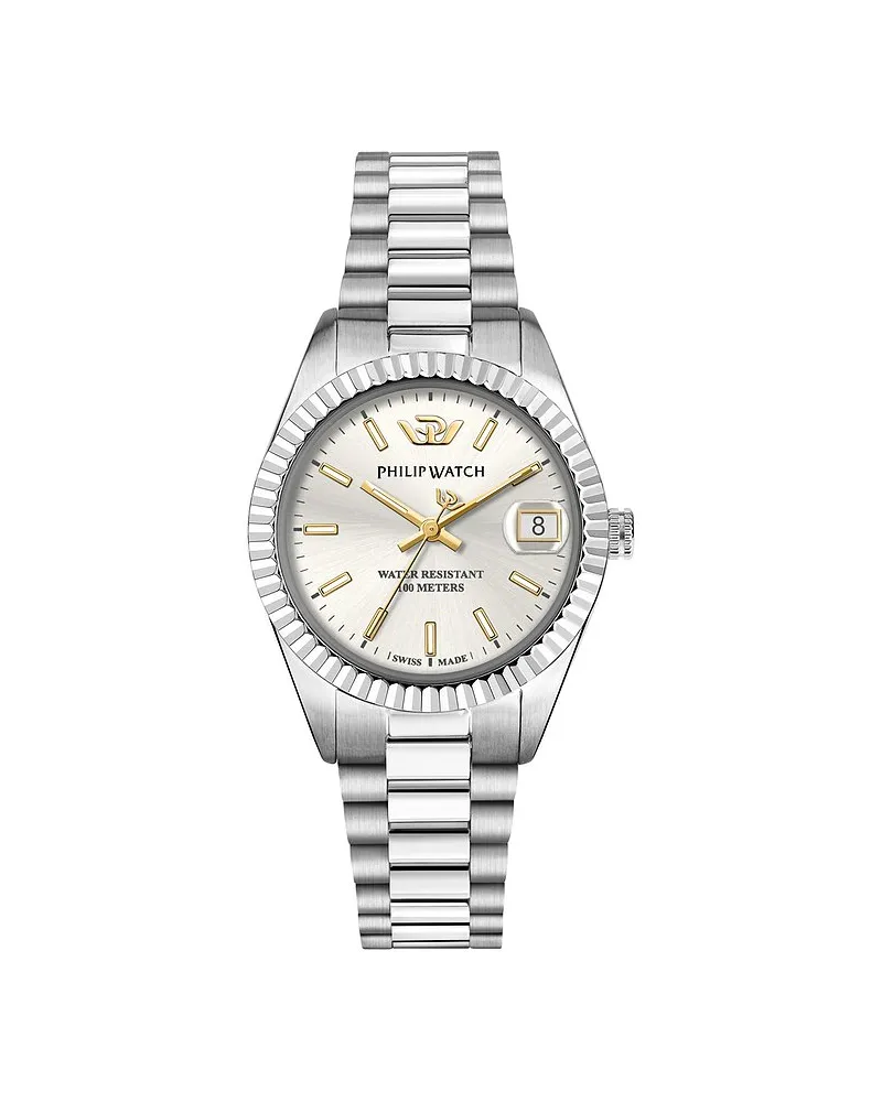 Philip Watch Damenuhr Caribe Urban Silber