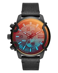 Diesel Chronograph Griffed Schwarz