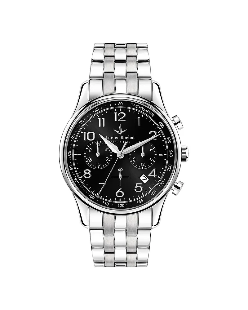 Lucien Rochat Uhren-Set inkl. Wechselarmband Montreux Silber