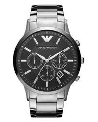 Emporio Armani Chronograph Silber