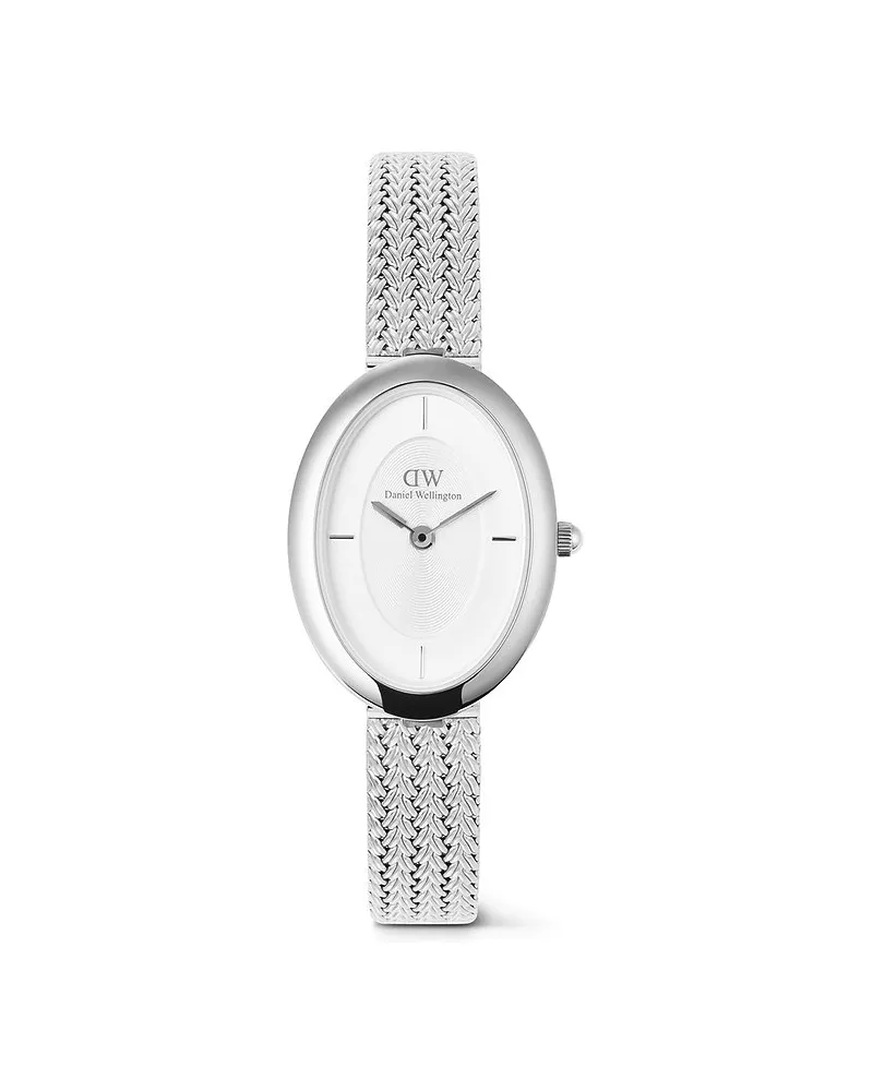 Daniel Wellington Damenuhr Juliette Braided Silber