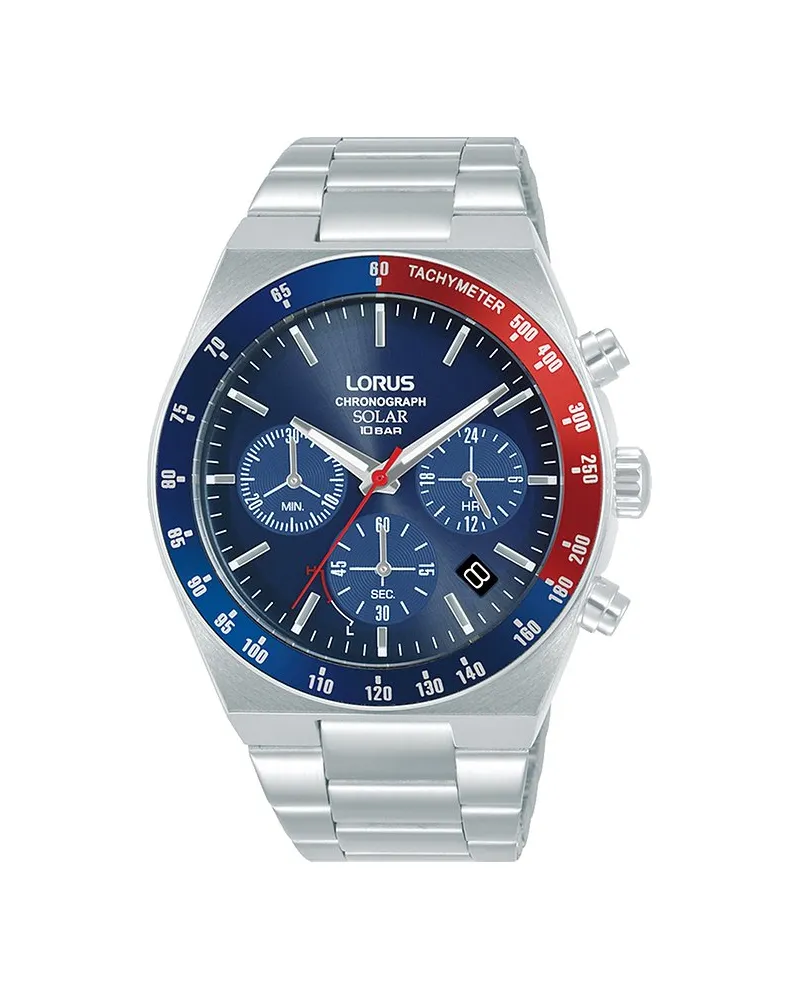 Lorus Chronograph Solar Silber