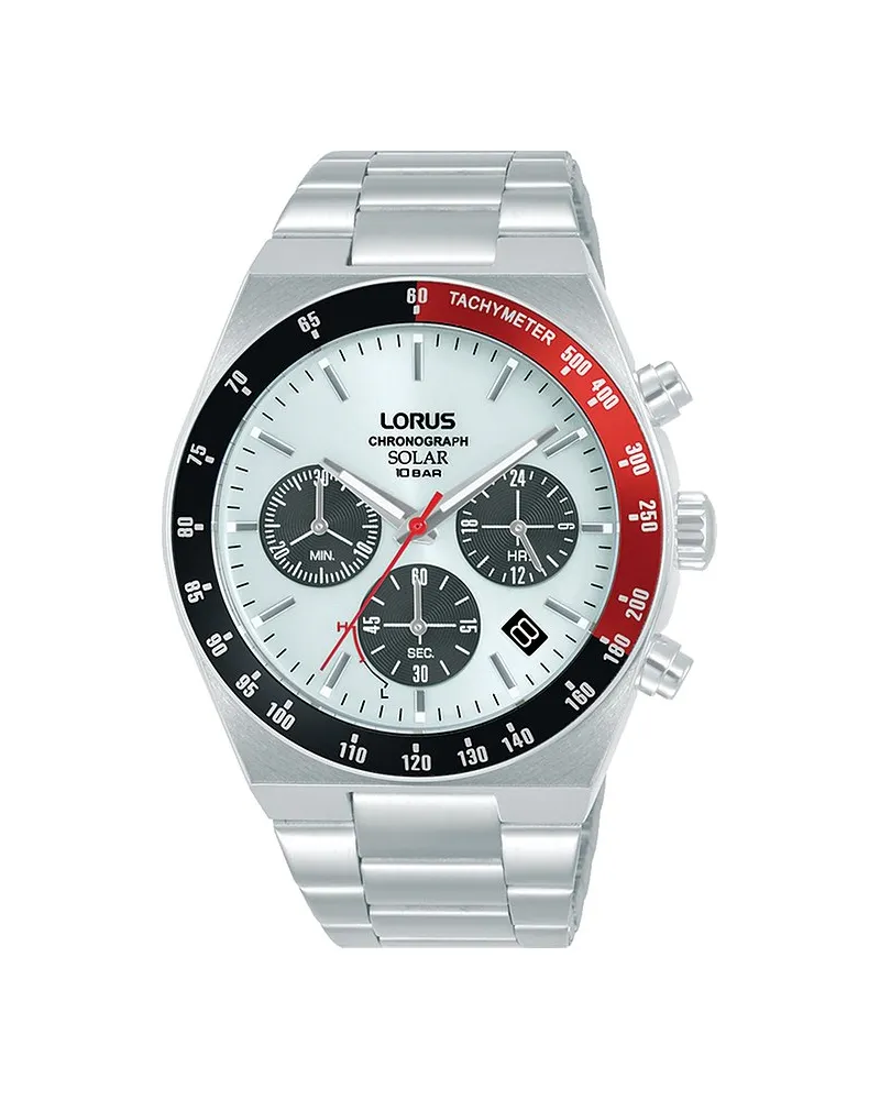 Lorus Chronograph Solar Silber