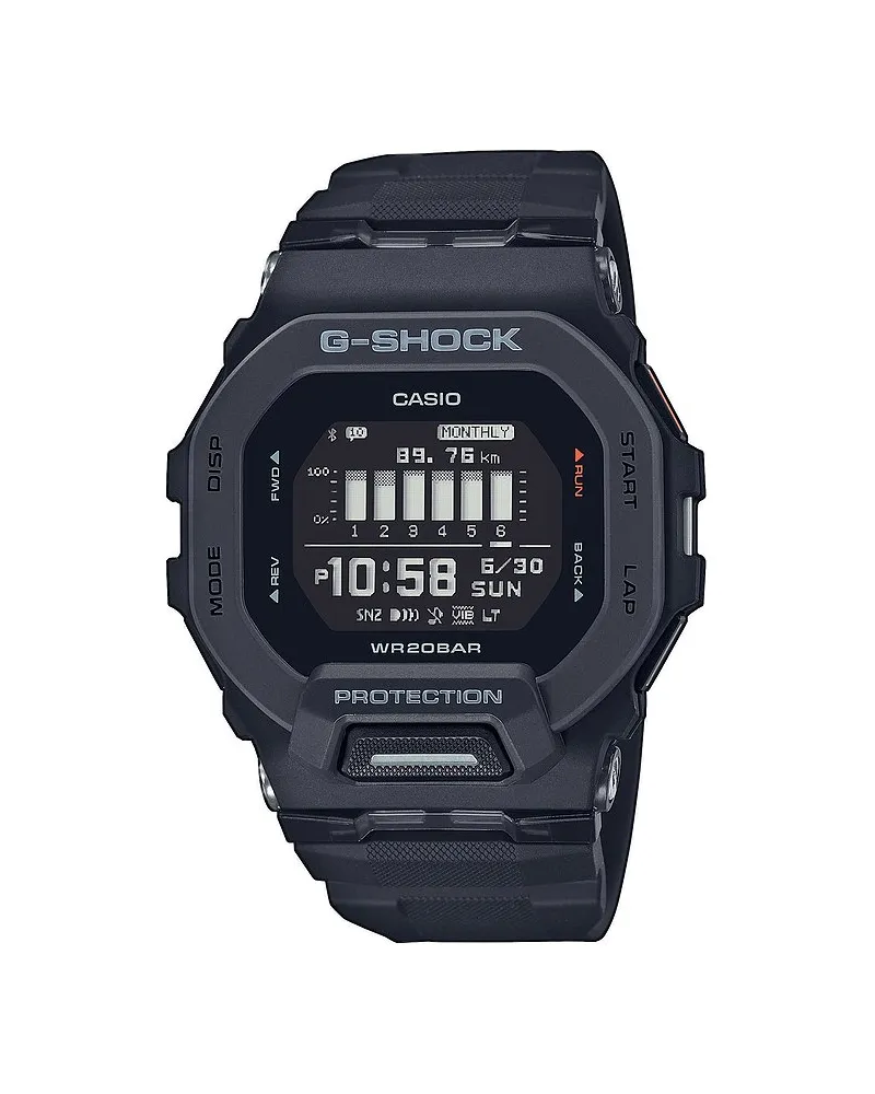 Casio Herrenuhr Classic G-SQUAD Schwarz
