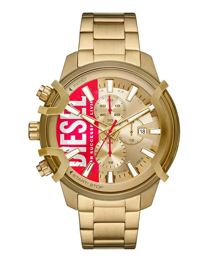Diesel Chronograph Griffed Gold