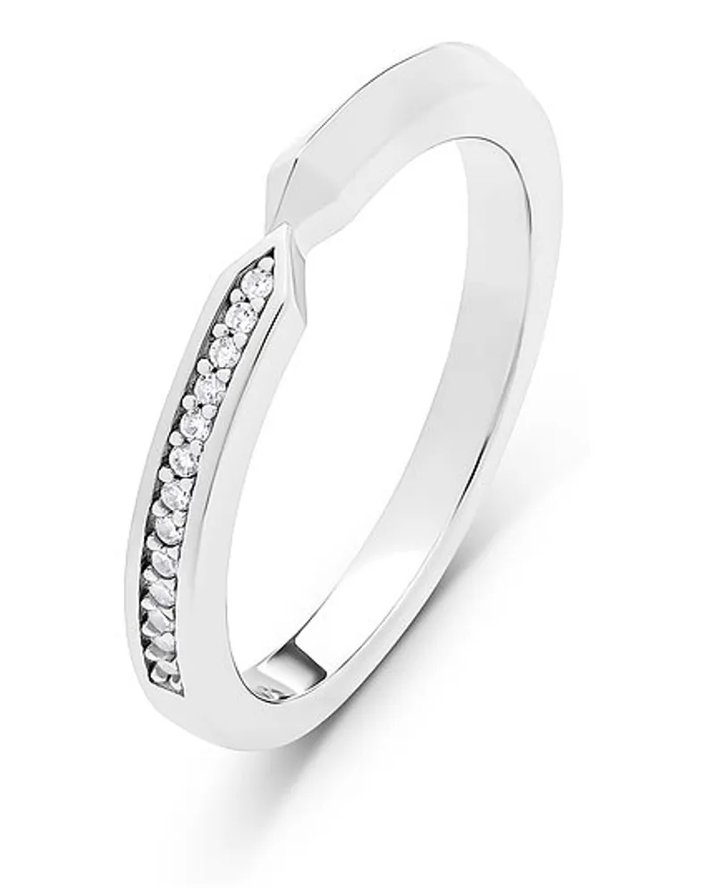 JETTE Damenring CONTEMPORARY Silber