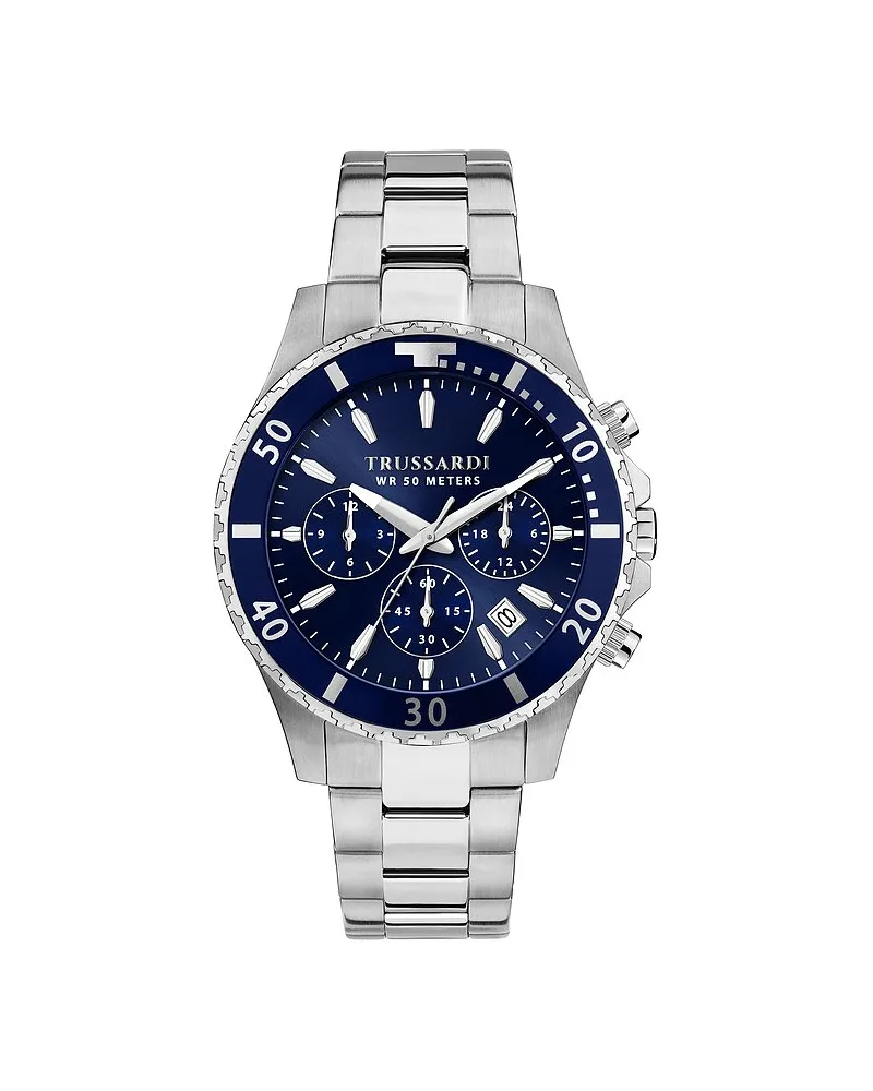 Trussardi Herrenuhr City Life Silber