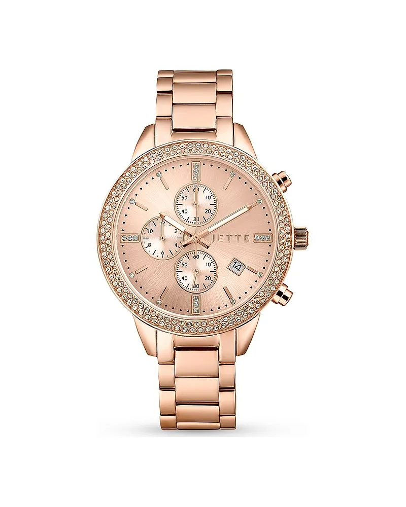 JETTE Damenuhr PRECIOUS Rosa