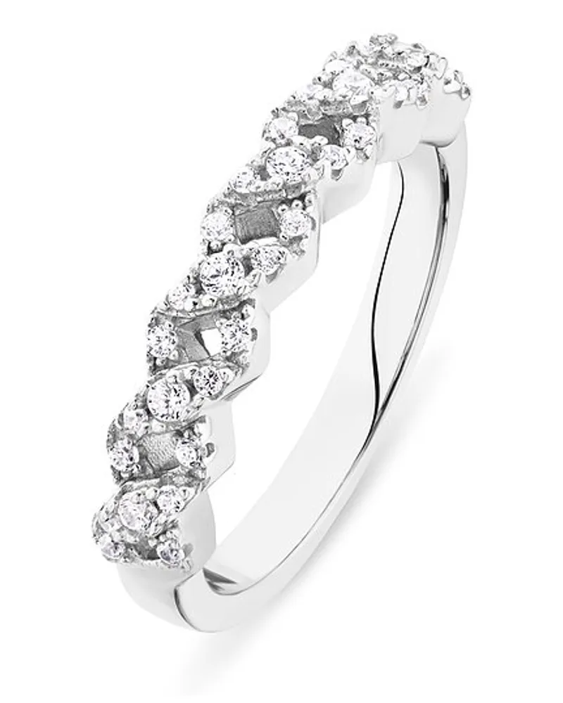 FAVS. Damenring Silber