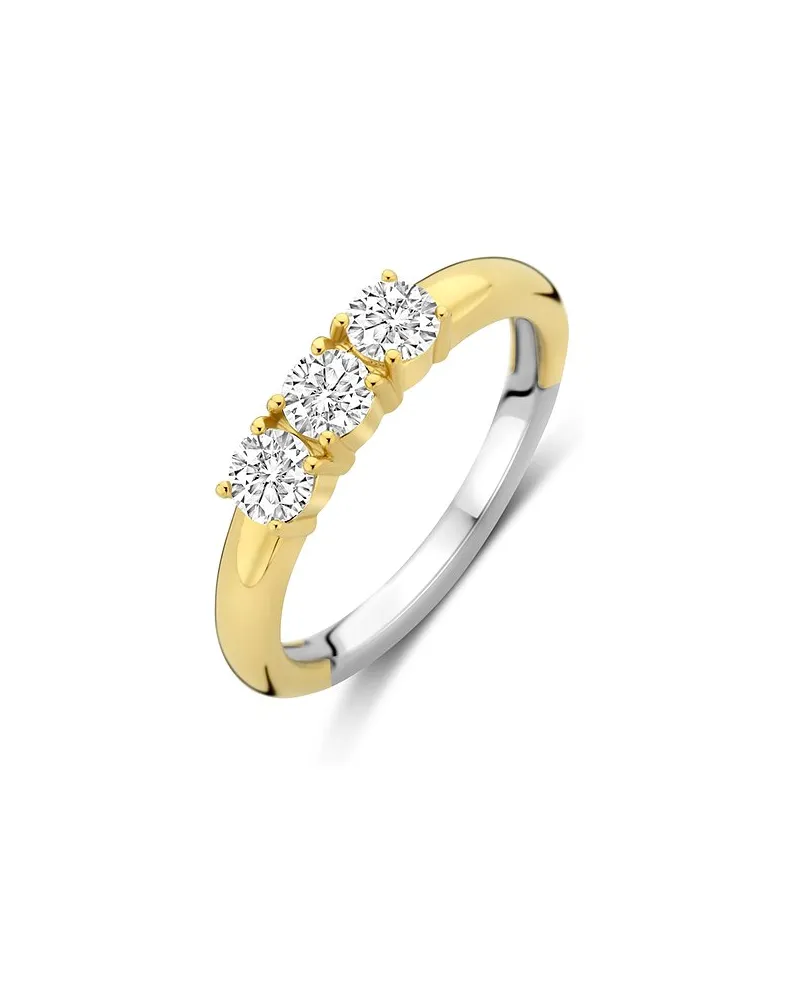 ti sento milano Damenring Gelbgold
