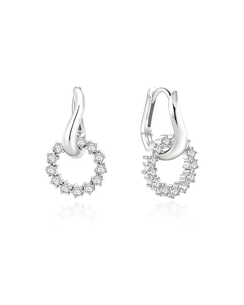 ANIA HAIE Creolen 79 - Fairy Dust Silber