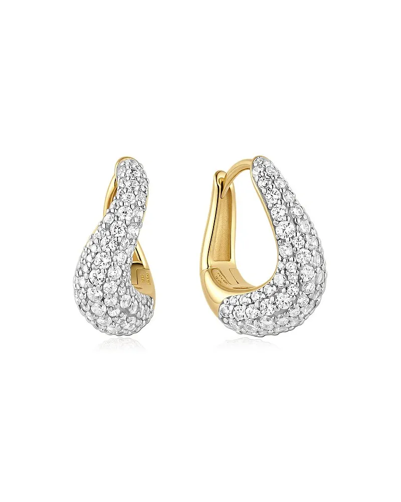 ANIA HAIE Creolen 79 - Fairy Dust Gelbgold