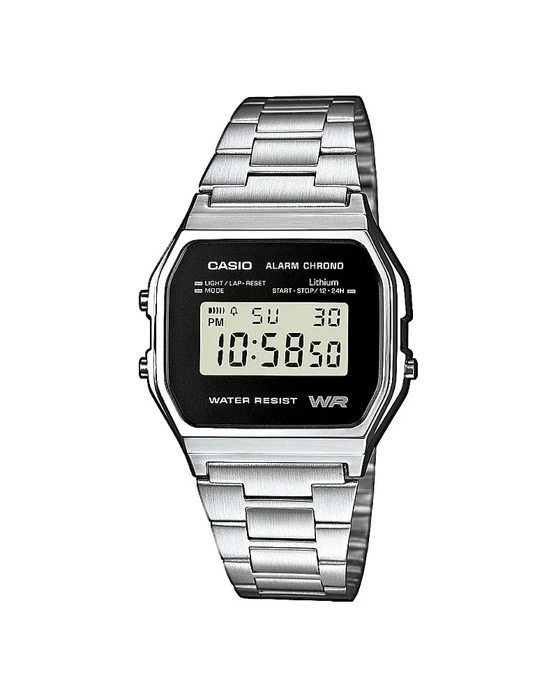 Casio Unisexuhr Vintage Silber