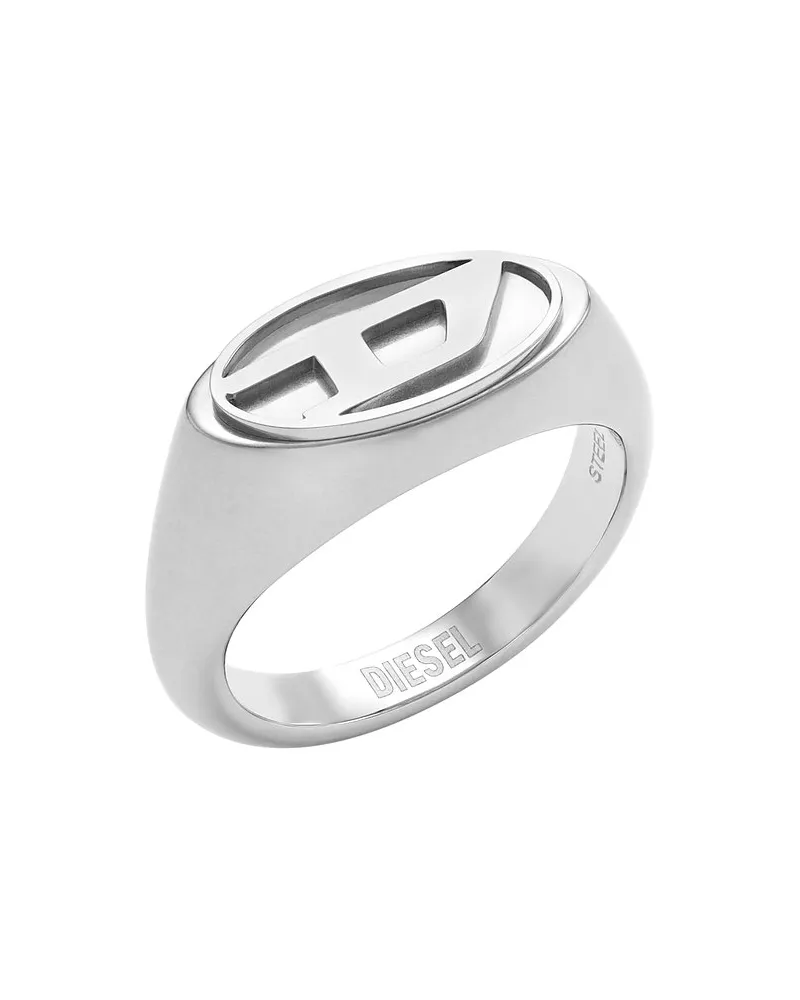 Diesel Herrenring RING Silber