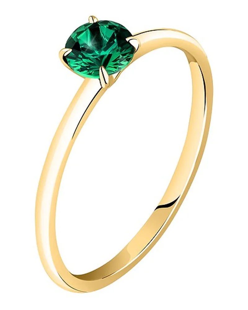 Live Diamond Damenring Gelbgold