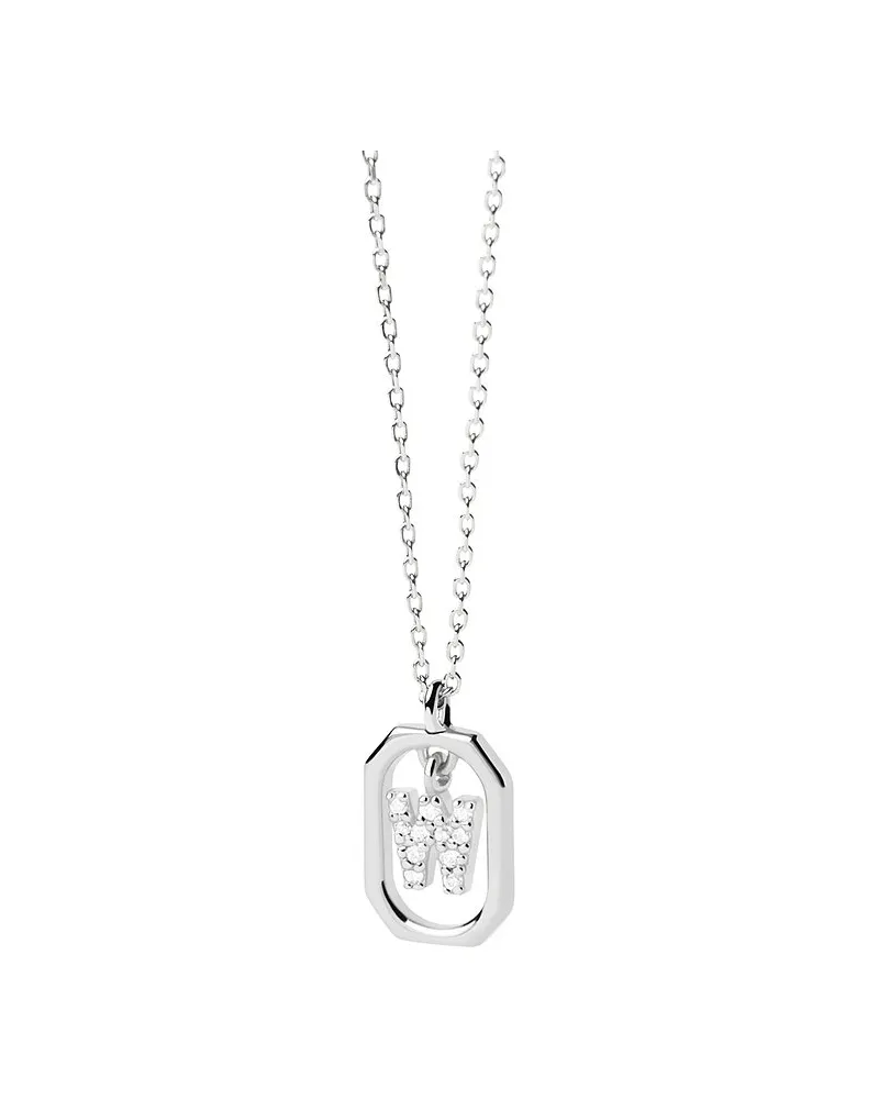 adidas Kette Mini Letters Silber