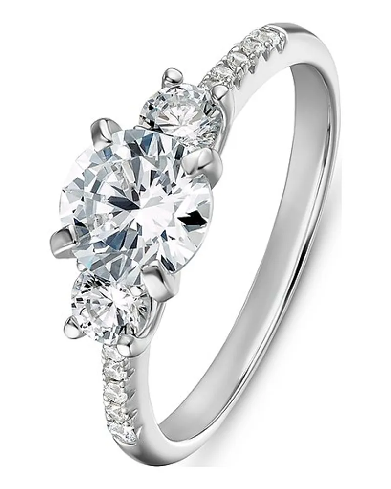 FAVS. Damenring Silber