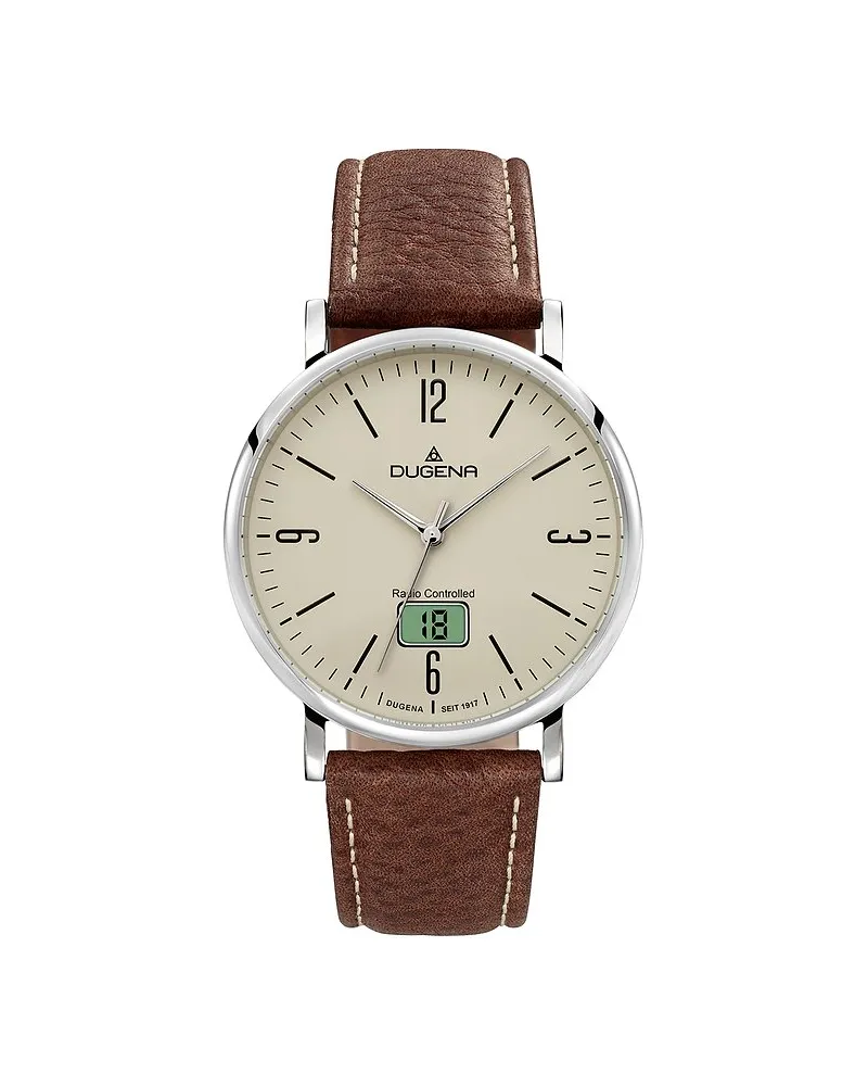 Dugena Herrenuhr Silber