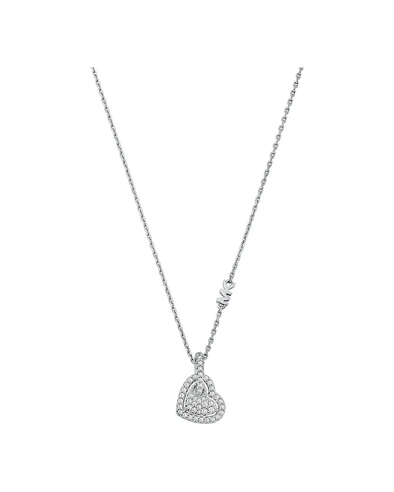 Michael Kors Kette KORS LOVE Silber
