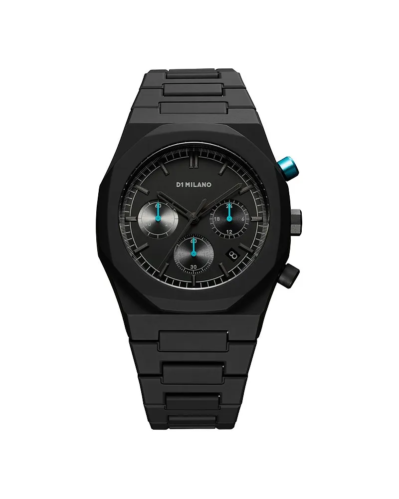 D1 Milano Chronograph Schwarz