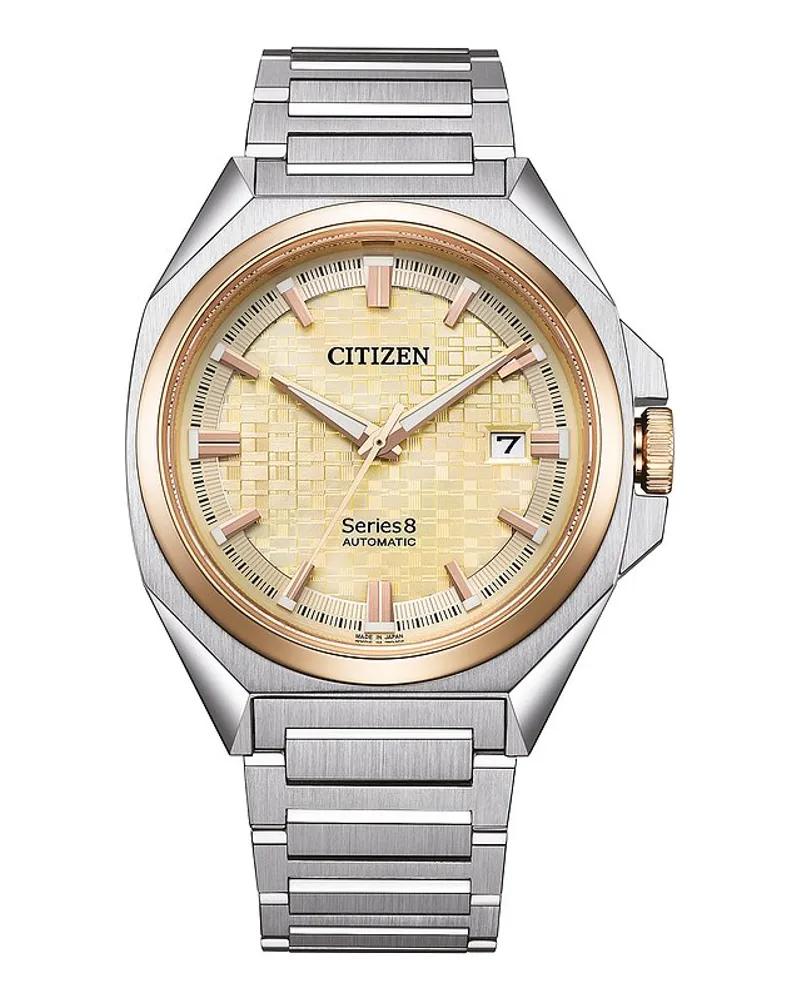 Citizen Herrenuhr Mechanik Bicolor