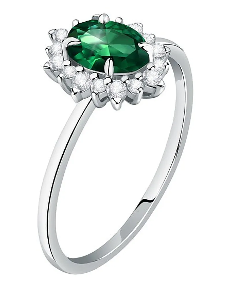 Live Diamond Damenring Weißgold