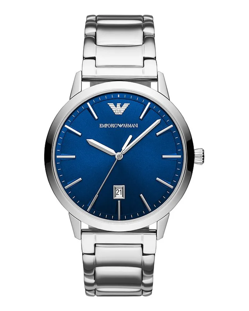 Emporio Armani Herrenuhr Silber